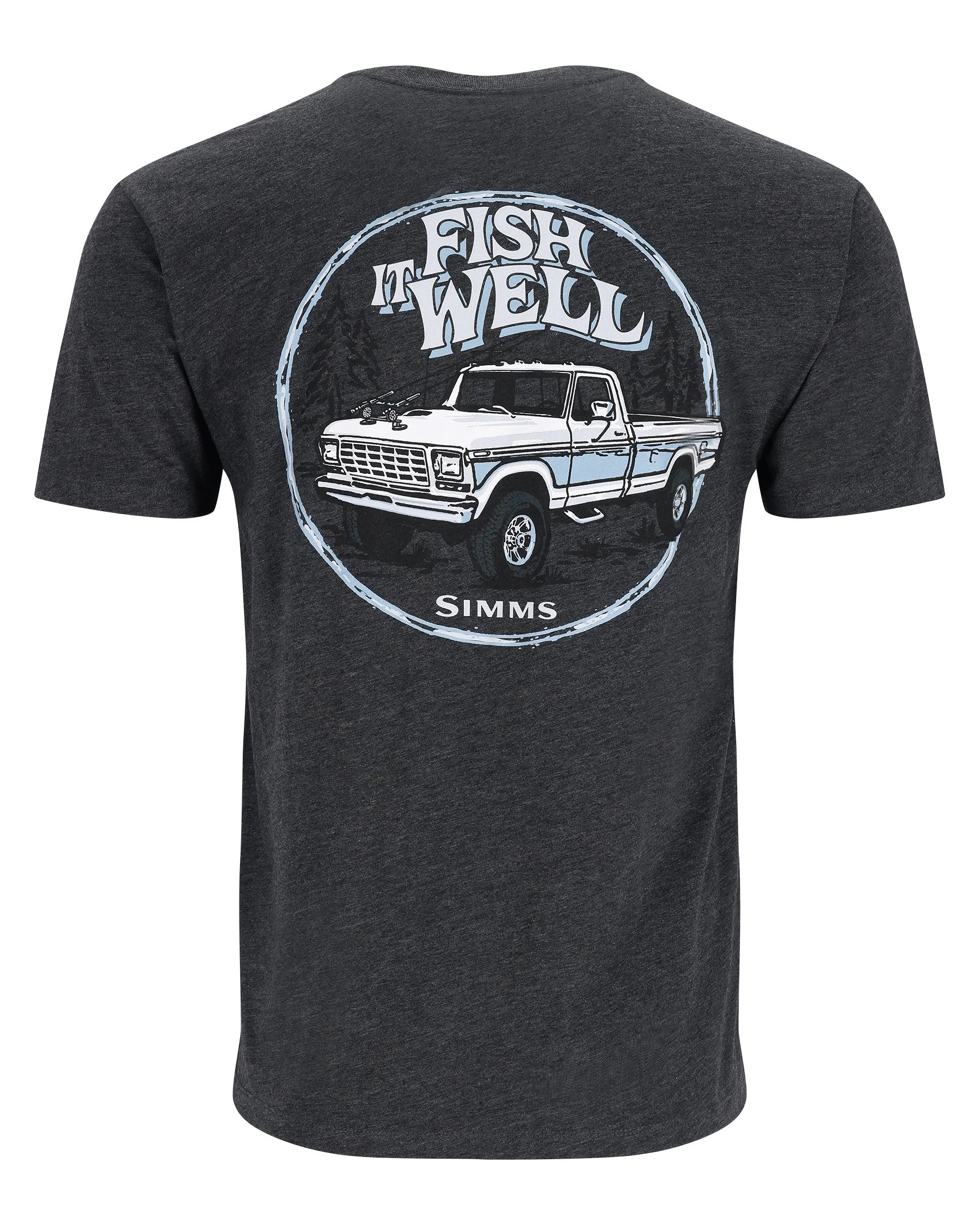 Simms Men's Fish It Well Truck Tee Shirt — Rogue Valley Anglers